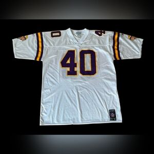 Jim Kleinsasser Reebok Minnesota Vikings Jersey Men's XL 2000s Vintage